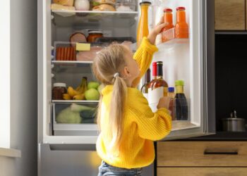 Kühlschrank mit Gefrierfach