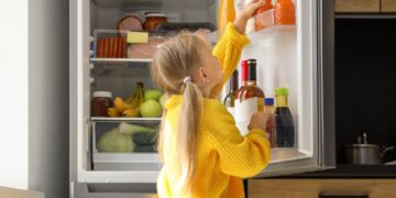 Kühlschrank mit Gefrierfach